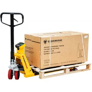 Палетна количка с електронна везна CORMAK SP2500 SUPER/ 2.5т