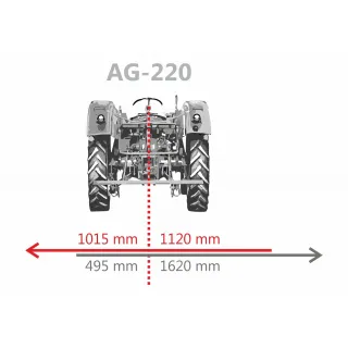 Косачка за мулчиране Jansen AG-220, 2170 мм	
