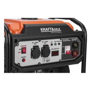 Инверторен генератор за ток с вграден електрожен KraftDele KD3234/ 5.8/6.2kW Инверторен генератор за ток с вграден електрожен KraftDele KD3234/ 5.8/6.2kW
