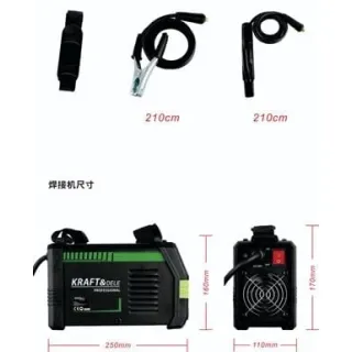 Инверторен заваръчен апарат KraftDele KD1781/ 330A