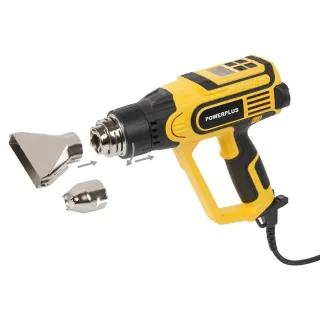 Електрически пистолет за горещ въздух Power Plus POWX1026/ 2,3kW