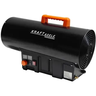 Газов калорифер KraftDele KD11701/ 40 kW/ 650 m³/h, с LED дисплей