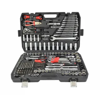 Комплект тресчотки и вложки AWTools AW39225BL/ 225 бр.
