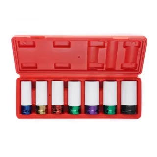 Комплект удължени ударни вложки KraftDele KD11752/ 7 броя