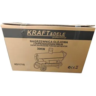 Дизелов калорифер KraftDele KD11715/ 30kW/ 595 m3/h