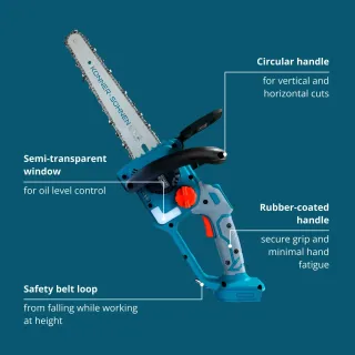 Акумулаторен мини верижен трион KOENNER-SOEHNEN KS MCS20V-12/ 20V