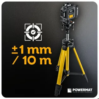 Лазерен нивелир със зелен лъч Powermat PM-PLK-4DM3/ 40 м