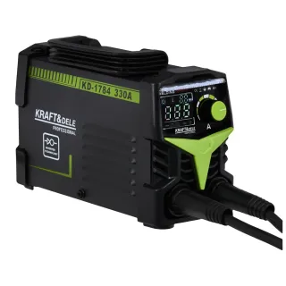 Инверторен заваръчен апарат KraftDele KD1784/ 330A Инверторен заваръчен апарат KraftDele KD1784/ 330A