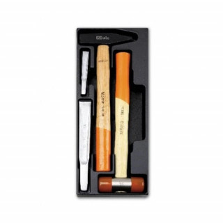 Комплект чукове и секачи 4 броя в пластмасова тава 2424 T234 Beta