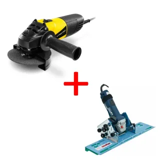 ПРОМО ПАКЕТ! Ъглошлайф Trotec PAGS 10-115/ 115 мм + Приставка за ъглошлайф за рязане под ъгъл SIGMA JOLLY EDGE/ 30 см