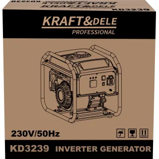 Инверторен генератор KraftDele KD3239/ 4,7kW/ 110/120/230V/ 8 л Инверторен генератор KraftDele KD3239/ 4,7kW/ 110/120/230V/ 8 л