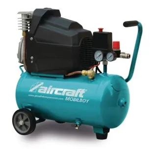 Бутален компресор AIRCRAFT MOBILBOY 261/24T E/ 1.3kW/ 24л