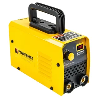 Инверторен заваръчен апарат POWERMAT PM-MMA-140L/ 140A Инверторен заваръчен апарат POWERMAT PM-MMA-140L/ 140A