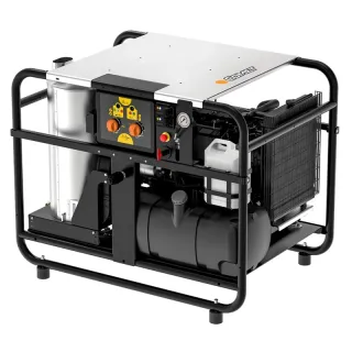 Дизелова пароструйка COMET FDX Hot Cube XL 30/200 Kohler KDW1003 26HP (skid)/ 26 к.с./ 200 bar