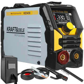 Инверторен заваръчен апарат KraftDele KD3430/ 330A Инверторен заваръчен апарат KraftDele KD3430/ 330A