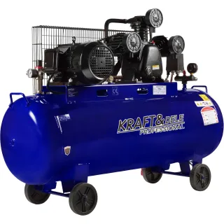 Маслен компресор KraftDele KD4059/ 4.1kW/400V/ 200л Маслен компресор KraftDele KD4059/ 4.1kW/400V/ 200л
