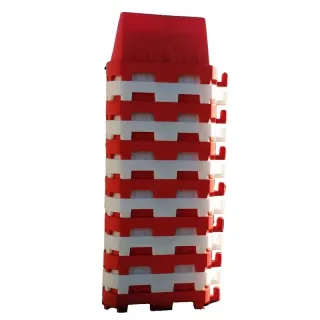 Пътна преграда TEKCNOPLAST NJ70/1I бял