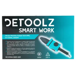 Комплект за заваряване на тръби Detoolz DZ-EI104-S001-G02/ 2 kW