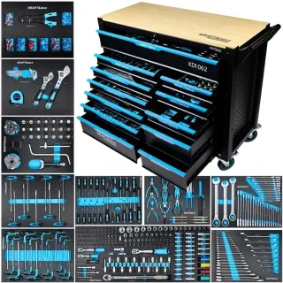 Количка с инструменти KraftDele KD1062/ 501 части