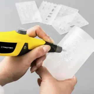 ПРОМО ПАКЕТ! Мултифункционален прав шлайф Trotec PMTS 01-230V + Уред за гравиране Trotec PEGS 10-230V