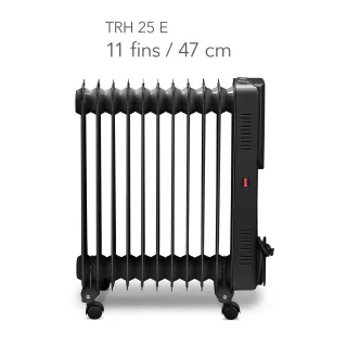 Маслен радиатор TROTEC TRH 25 E/ с термостат и дистанционно/ 2,5kW Маслен радиатор TROTEC TRH 25 E/ с термостат и дистанционно/ 2,5kW