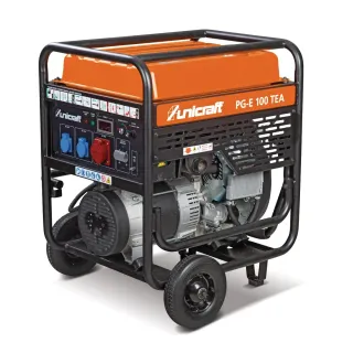 Бензинов трифазен генератор UNICRAFT PG-E 100 TEA/ 13.2 kVA