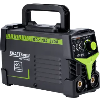Инверторен заваръчен апарат KraftDele KD1784/ 330A Инверторен заваръчен апарат KraftDele KD1784/ 330A