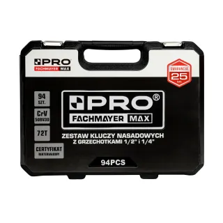 Комплект тресчотка с вложки PRO PRO-WK405/ 94 части