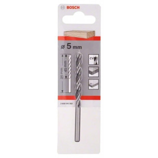 Свредло за дърво на Bosch 5.0 mm Свредло за дърво на Bosch 5.0 mm