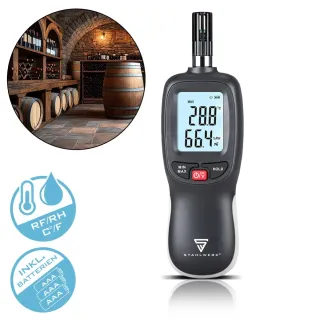 Термометър и влагомер 2 в 1 STAHLWERK LTM-70 ST