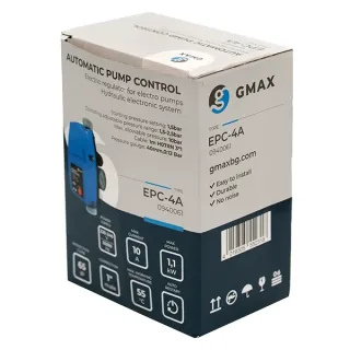 Пресконтрол с вграден манометър Gmax EPC-4 / 1 Пресконтрол с вграден манометър Gmax EPC-4 / 1