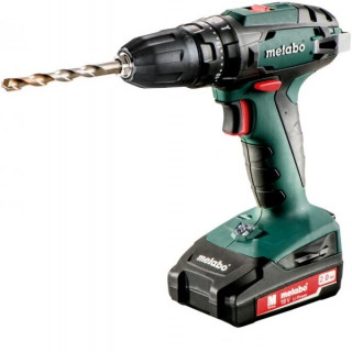 Акумулаторна ударна бормашина Metabo SB 18 2x2.0 Ah