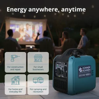 Инверторен генератор KOENNER-SOEHNEN KS 1900i S/ 2kW/ 4л Инверторен генератор KOENNER-SOEHNEN KS 1900i S/ 2kW/ 4л