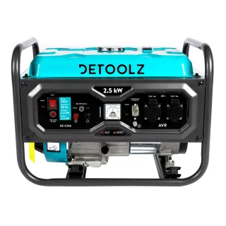 Бензинов генератор Detoolz DZ-C336/ 4.8kW/ 6.5 к.с./ 15 л