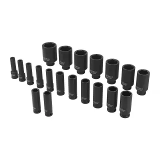 Комплект удължени ударни вложки KraftDele KD11794/ 20 броя