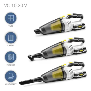 Акумулаторна ръчна прахосмукачка Trotec VC 10-20V/ 20V/ 2Ah