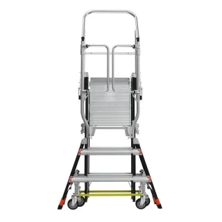 Стълба с предпазен кош Little Giant Cage Adjustable 3-5 Fiberglass/ 152 см Стълба с предпазен кош Little Giant Cage Adjustable 3-5 Fiberglass/ 152 см