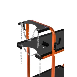 Количка за заваръчни апарати KraftDele KD372/ 70 кг