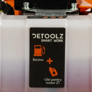 Бензинова мотофреза Detoolz DZ-MT1008-G01/ 3 к.с.