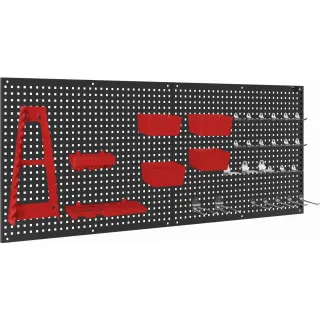 Метален перфориран панел за инструменти KraftDele KD11897/ 112 х 45 см