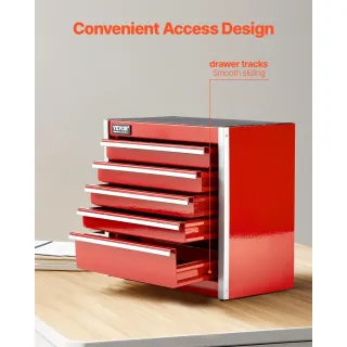 Кутия за инструменти с чекмеджета VEVOR TBHG-905RD Кутия за инструменти с чекмеджета VEVOR TBHG-905RD