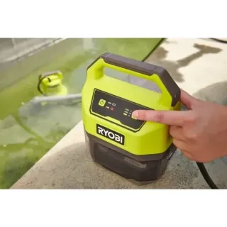 Акумулаторна потопяема помпа RYOBI RY18SPA-0 + батерия и зарядно RC18120-140X/ 18V/ 4Ah Акумулаторна потопяема помпа RYOBI RY18SPA-0 + батерия и зарядно RC18120-140X/ 18V/ 4Ah
