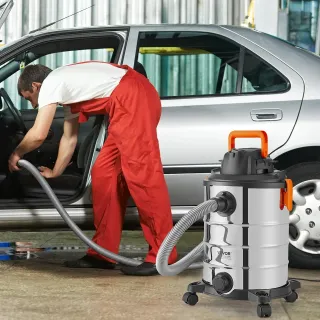 Прахосмукачка за мокро и сухо почистване VEVOR YLW6342-C/ 1200W Прахосмукачка за мокро и сухо почистване VEVOR YLW6342-C/ 1200W