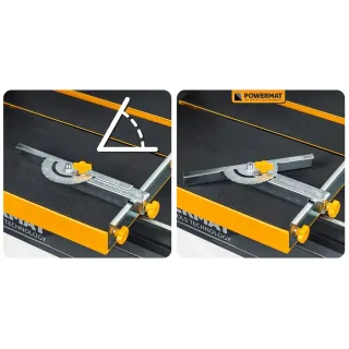 Настолен циркуляр за тухли/камък/бетон Powermat PM-PDB-3000M/ 3 kW/ 350 мм