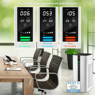 Дизайнерски пречиствател на въздух Trotec AirgoClean® 350 E/ 105W