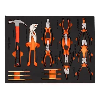 Количка с инструменти KraftDele KD1067/ 258 бр.