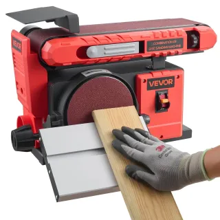 Комбиниран лентов и дисков шлайф VEVOR BSH1510C/ 400W