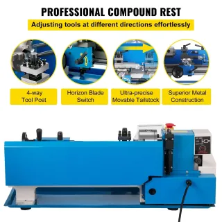 Струг за метал VEVOR 0618WXCC000000001V2/ 550W