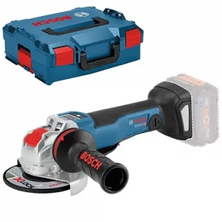 Акумулаторен ъглошлайф Bosch X-LOCK GWX 18V-10 PC Professional, 18 V с L-BOXX