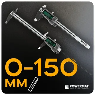 Дигитален шублер Powermat PM-SUW-150ETN/ 150 мм